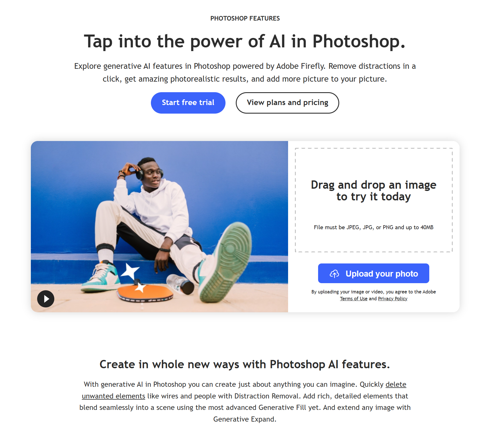 Adobe Photoshop AI