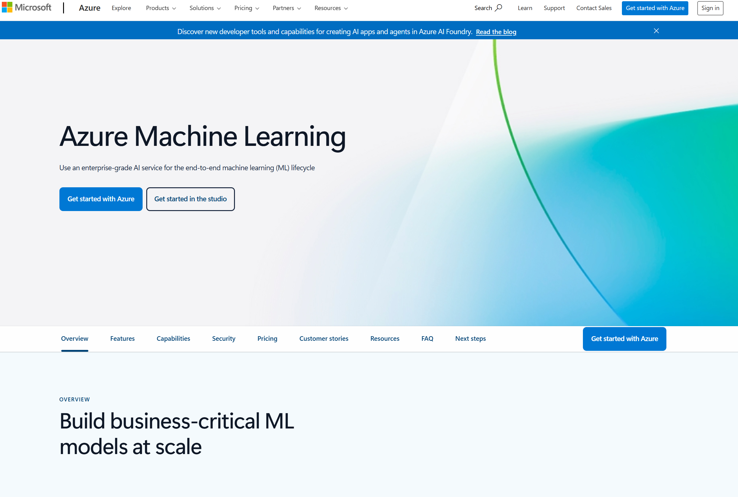 Azure Machine Learning