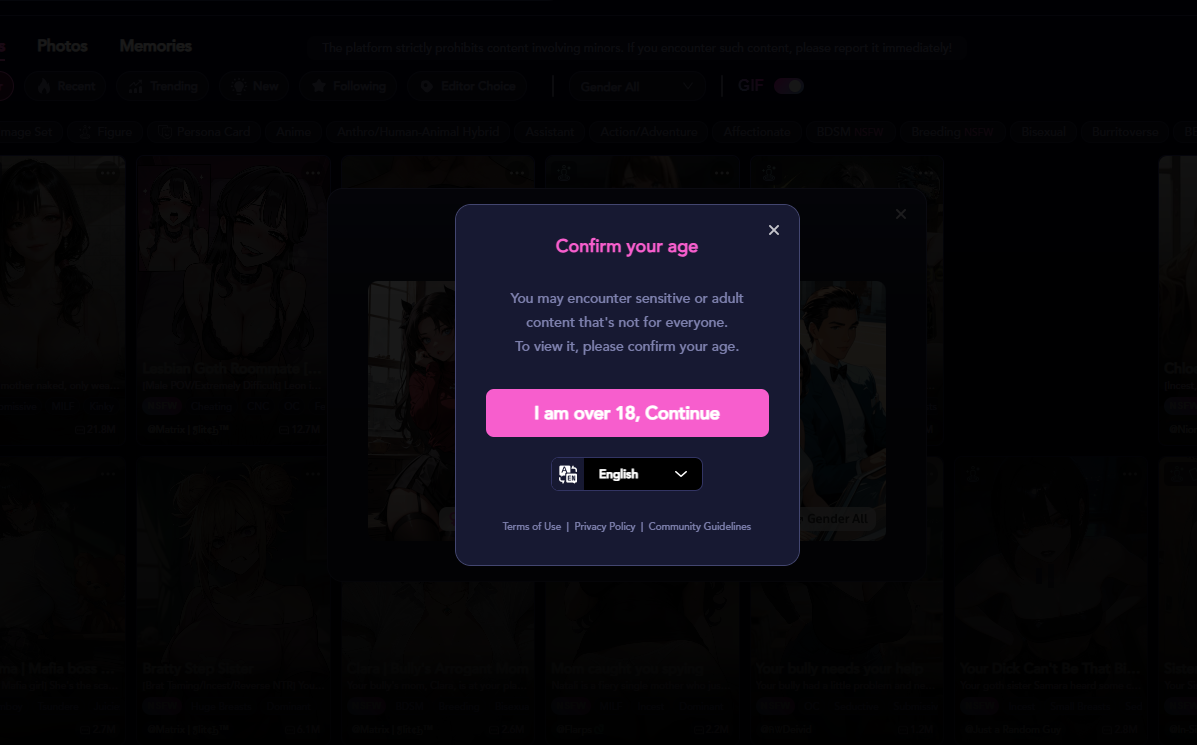 JuicyChat.AI screenshot