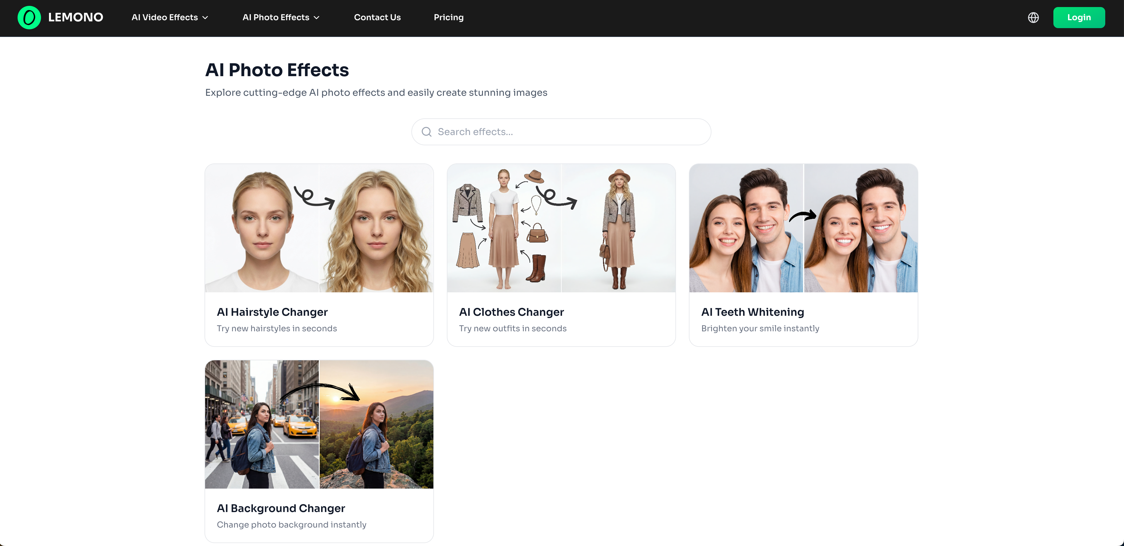 LEMONO AI Image Generation showing ai generation - The next‑generation video and image creation platform !