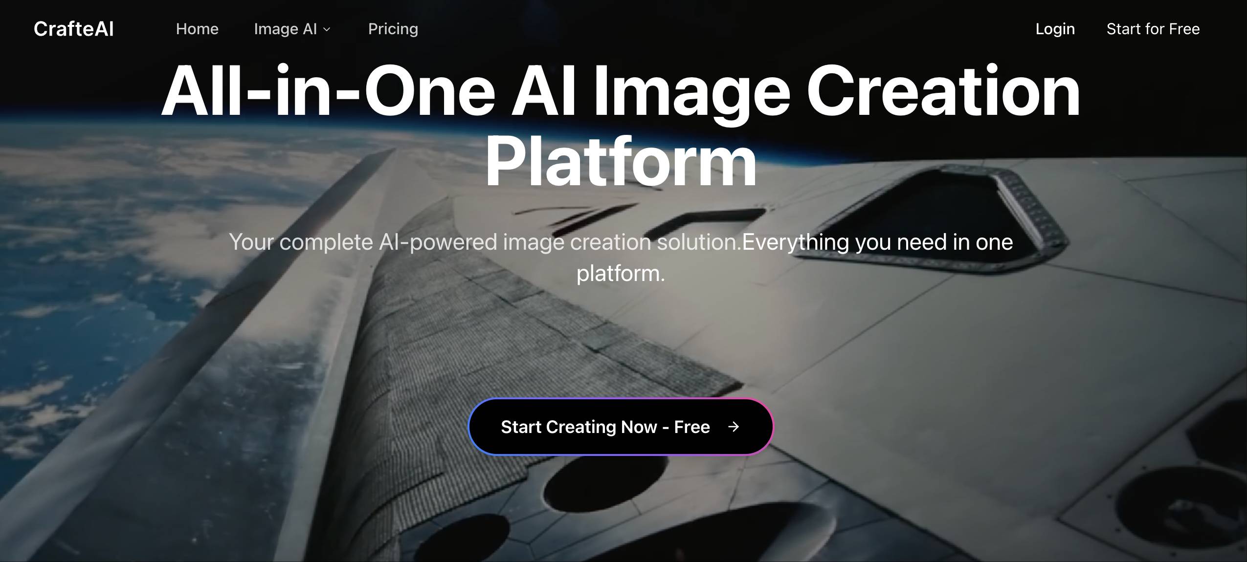 crafteAI 3D Generation showing ai image - Your complete AI-powered image creation solution.Everything you need in one platfor