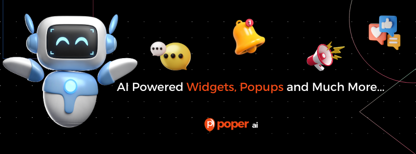 Poper Marketing Automation showing marketing - AI-Powered Onsite Engagement Platform