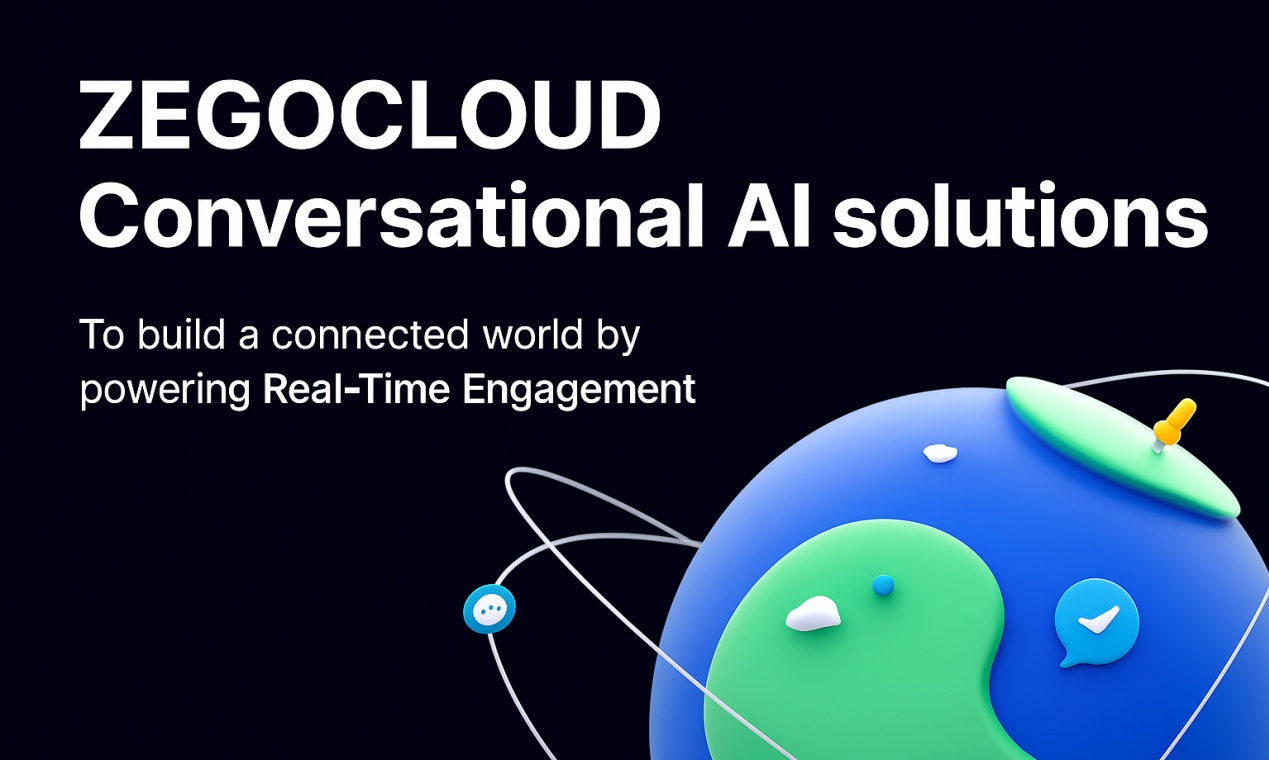 ZEGOCLOUD Conversational AI Conversational AI interface showing Conversational AI and features