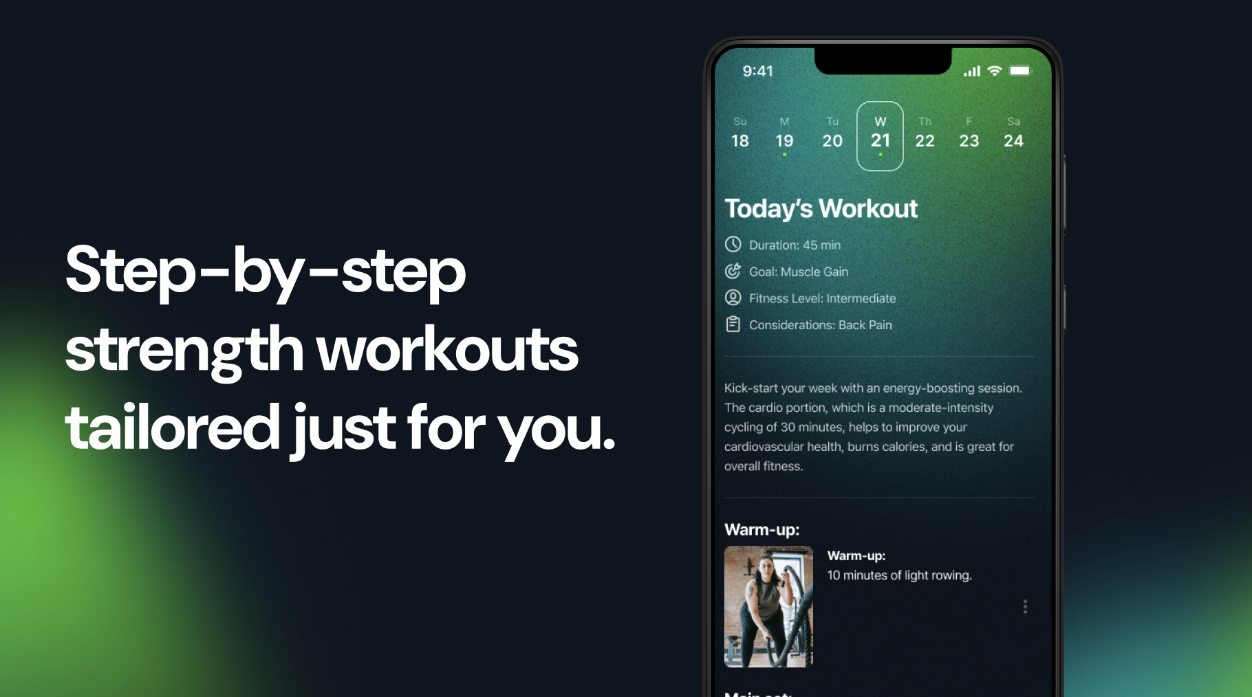 Kiwi Fitness Productivity & Collaboration showing fitness - AI Fitness  Coach