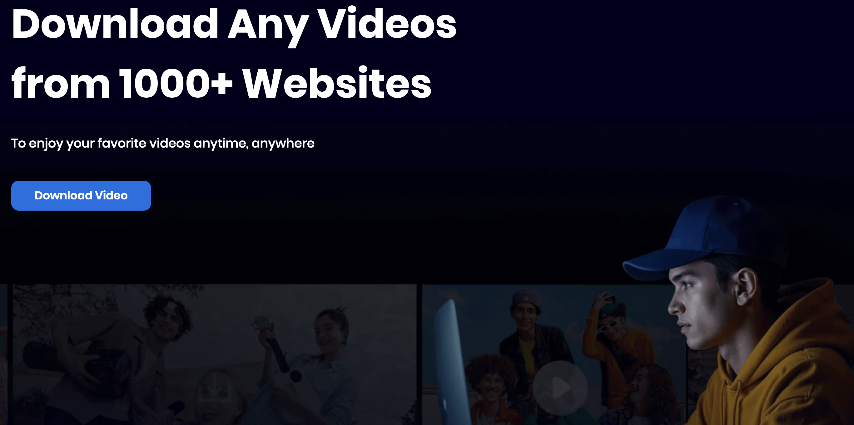 snappixify-Video Converter and Downloader Audio Generation interface showing snappixify and features