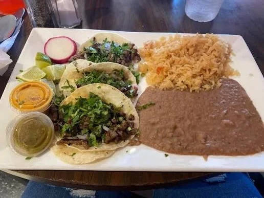 Street Taco Platter at 918 Maples Cafe & Catering in Tulsa, OK