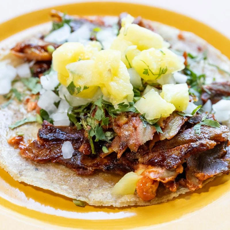 Pastor Taco at Central Taqueria in Morristown, NJ