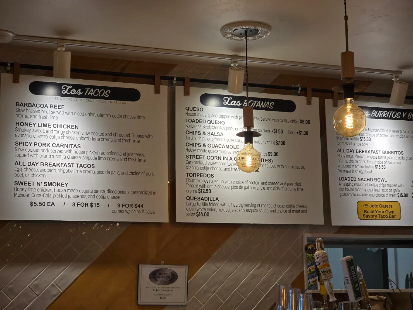 Photo 3 of 3 at El Jefe Taco Joint in Anchorage, AK
