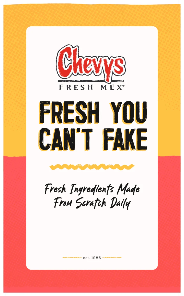PDF menu of Chevys Fresh Mex — Arlington in Arlington, VA, page 1 of 4