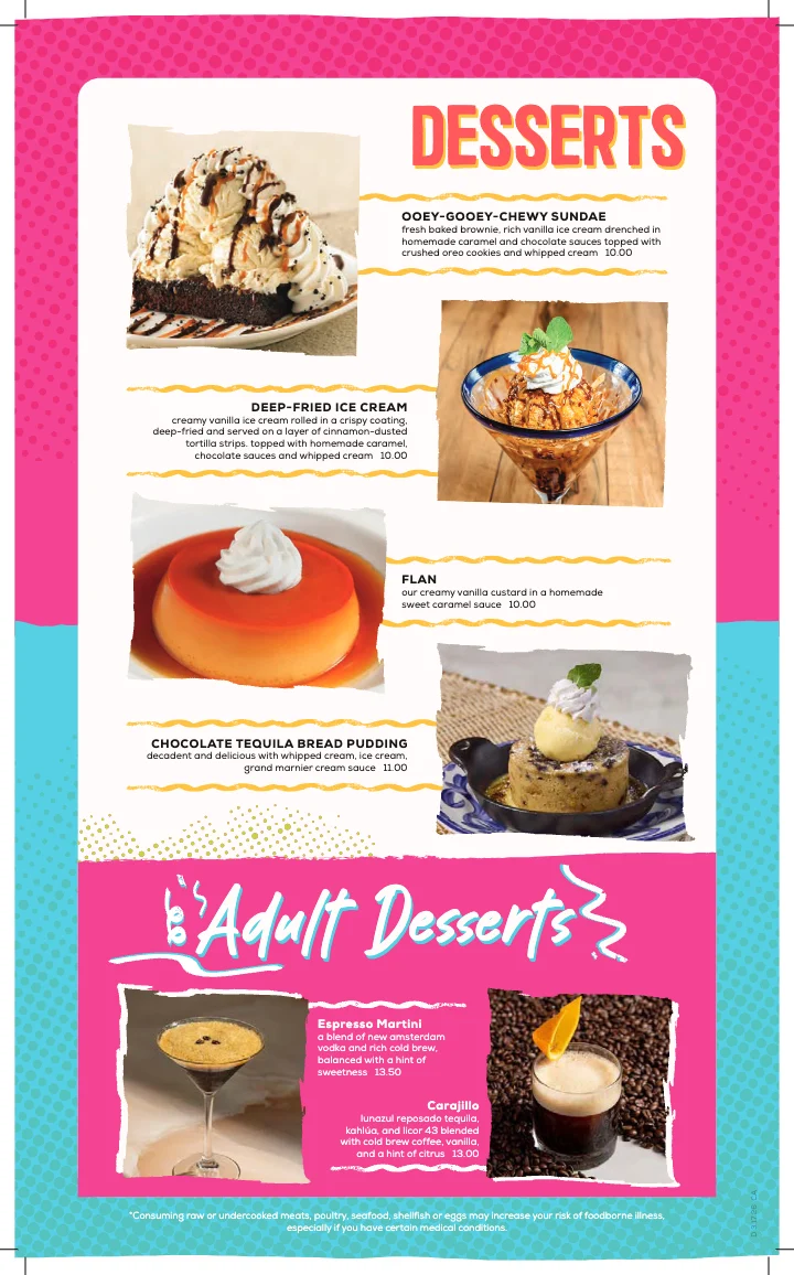 PDF menu of Chevys Fresh Mex — Arlington in Arlington, VA, page 3 of 4