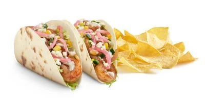 Garlic Lime Shrimp Tacos at Tijuana Flats — Ocala in Ocala, FL