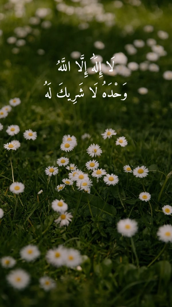 ذكر — لا إله إلا الله