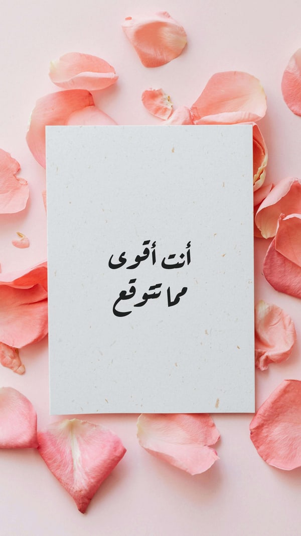 ورقة — أنت أقوى مما تتوقع