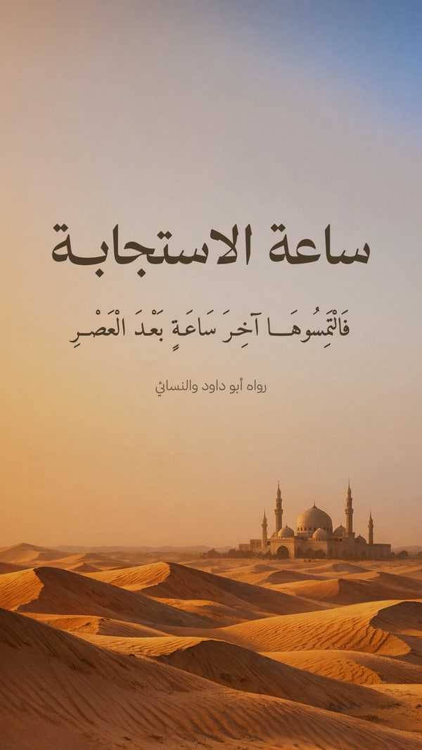 آخر ساعة بعد العصر