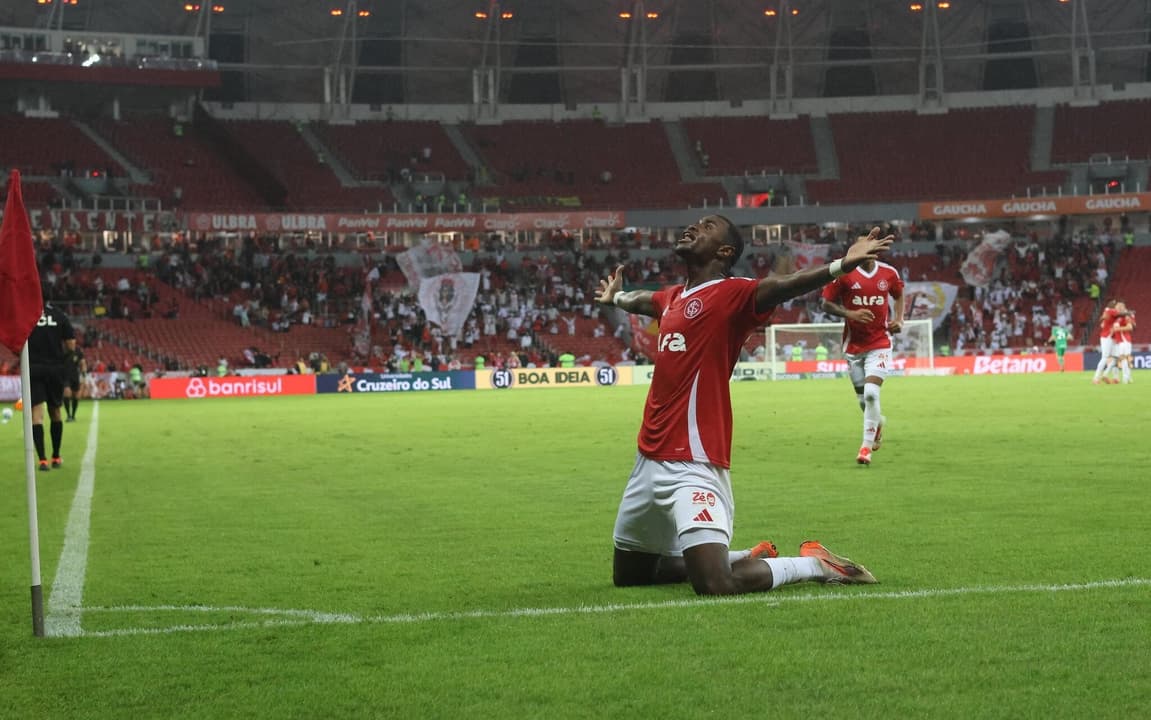 Garoto é o atacante mais efetivo do Internacional em 2025