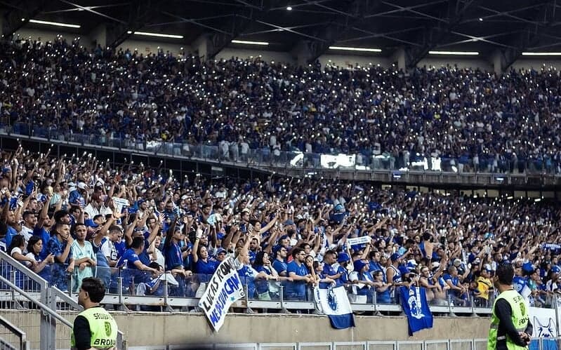 Média de público do Cruzeiro é a quarta melhor do Brasileirão