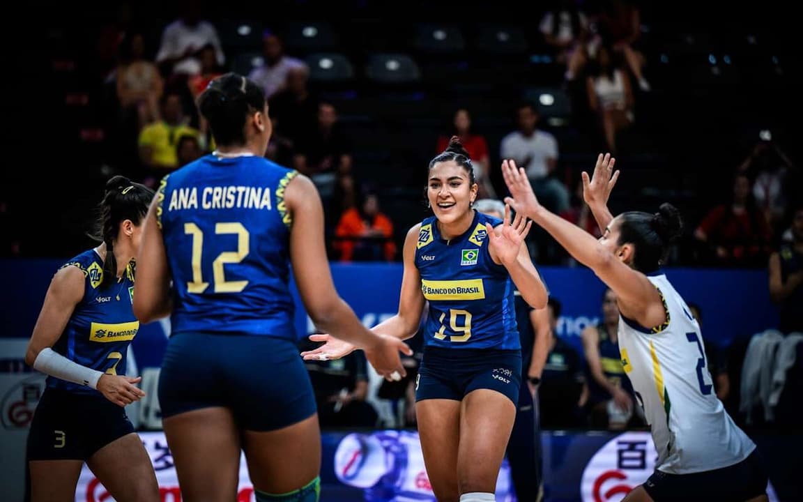 Brasil x Turquia na VNL feminina: saiba o horário e onde assistir