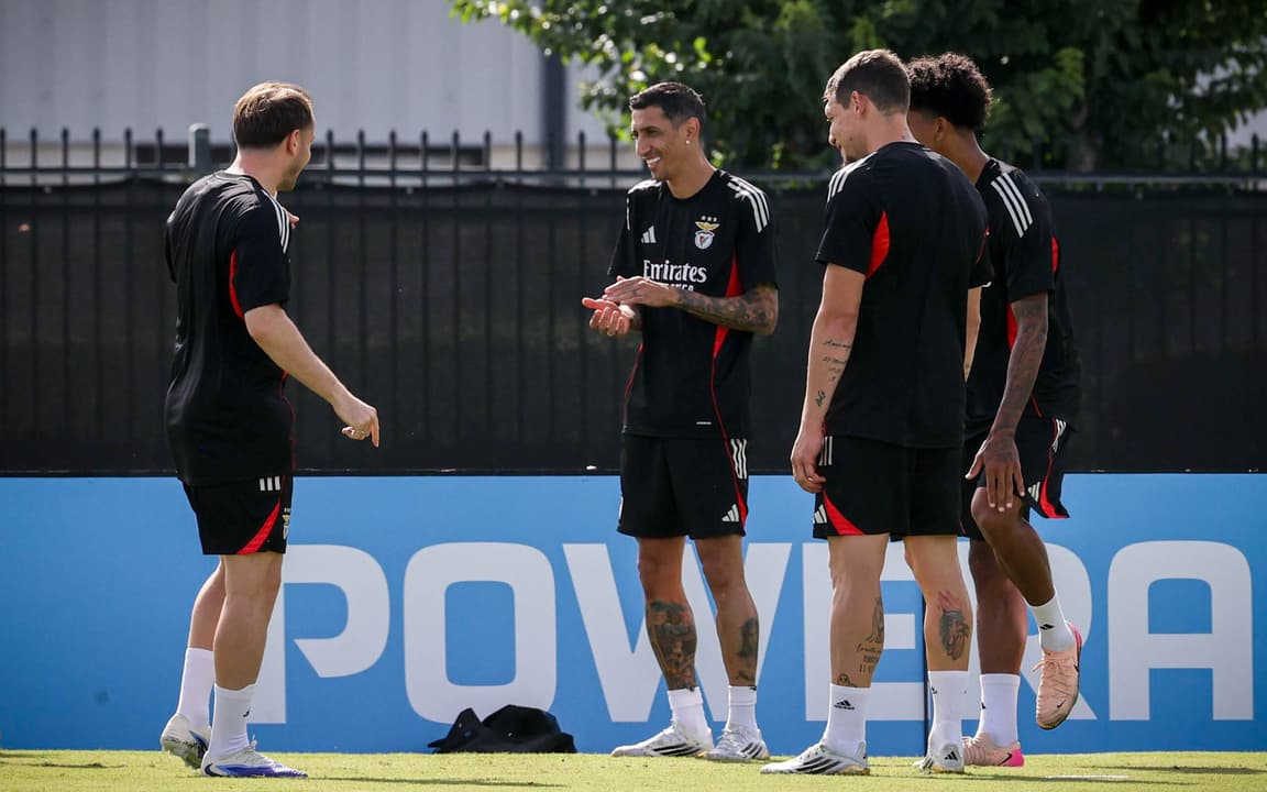 Benfica está pronto para partida contra o Boca pelo Mundial