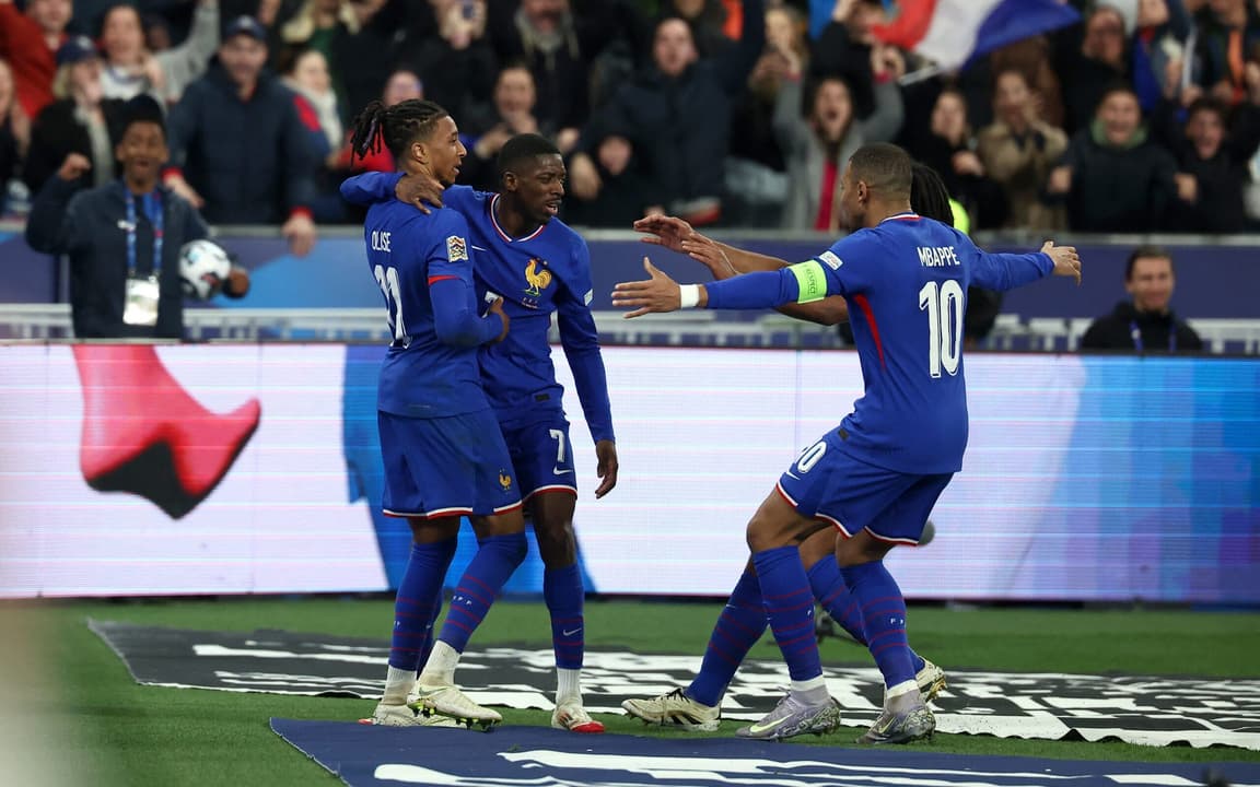 Sem Dembélé e Barcola, França sofre mais um desfalque para Liga das Nações