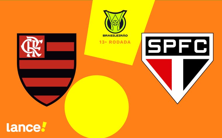 Flamengo x São Paulo: onde assistir e escalações pelo Brasileirão