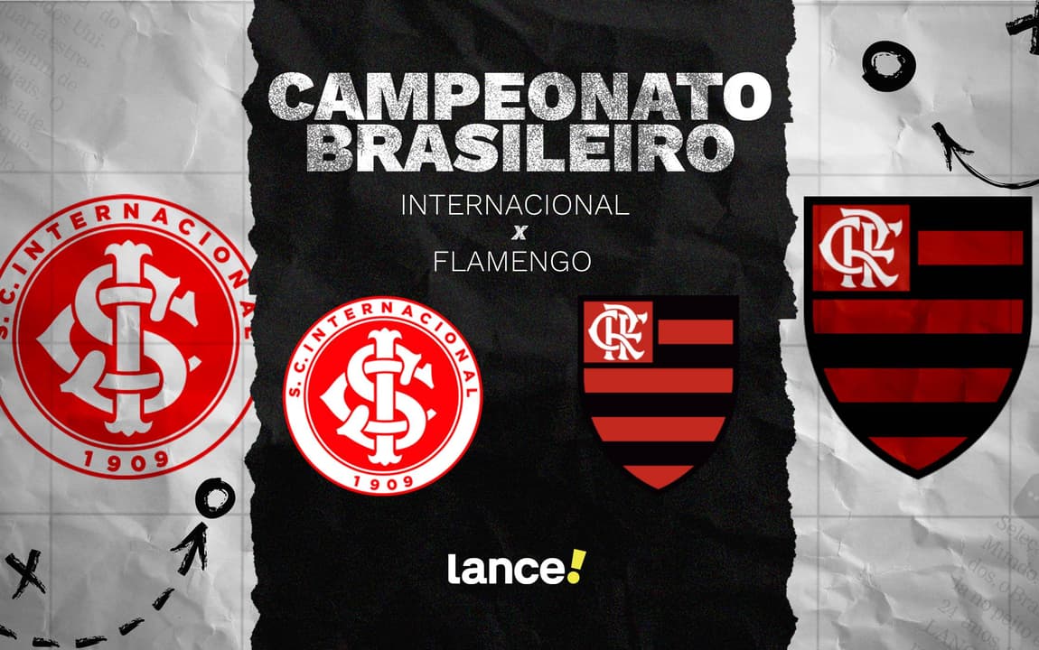 Internacional x Flamengo: onde assistir, horário e prováveis escalações