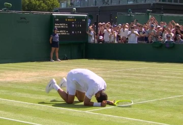 Brasileiros Melo e Matos vencem e chegam às oitavas em Wimbledon