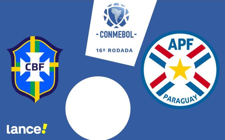 Brasil x Paraguai: onde assistir, horário e prováveis escalações