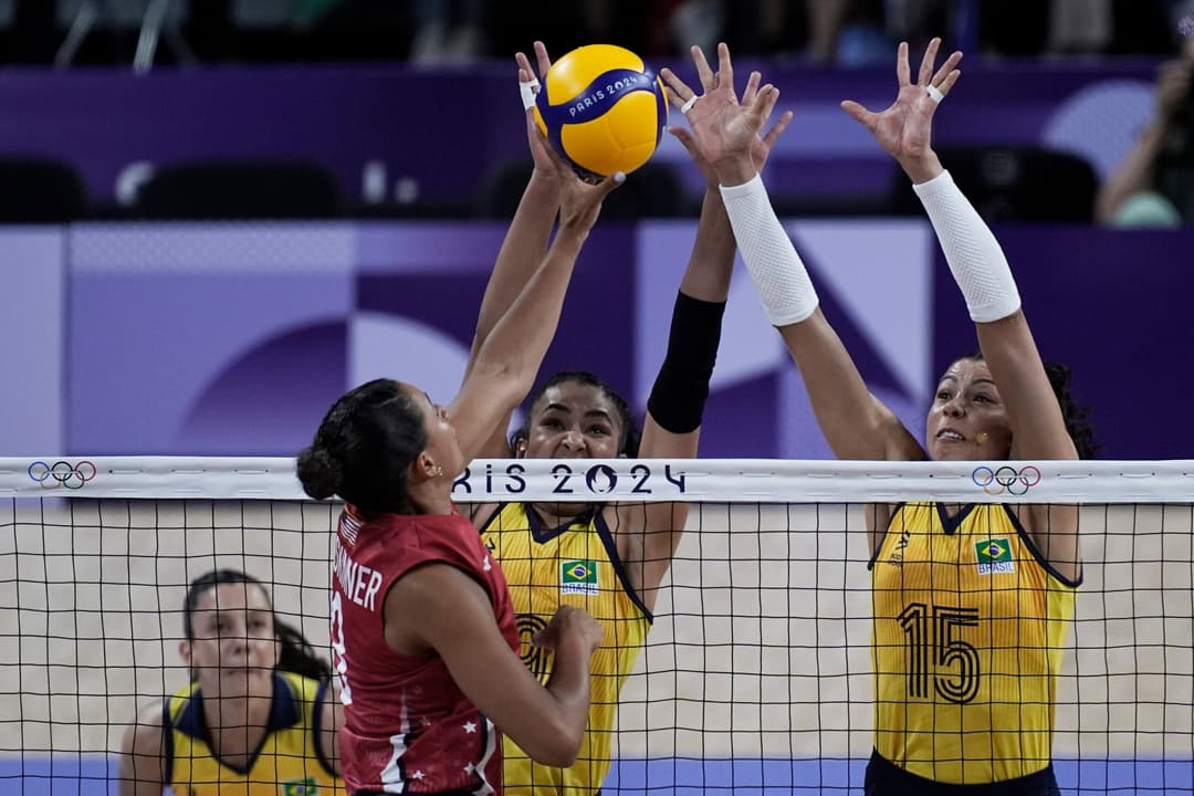 Revanche? Seleção de vôlei reencontra EUA após derrota em Paris