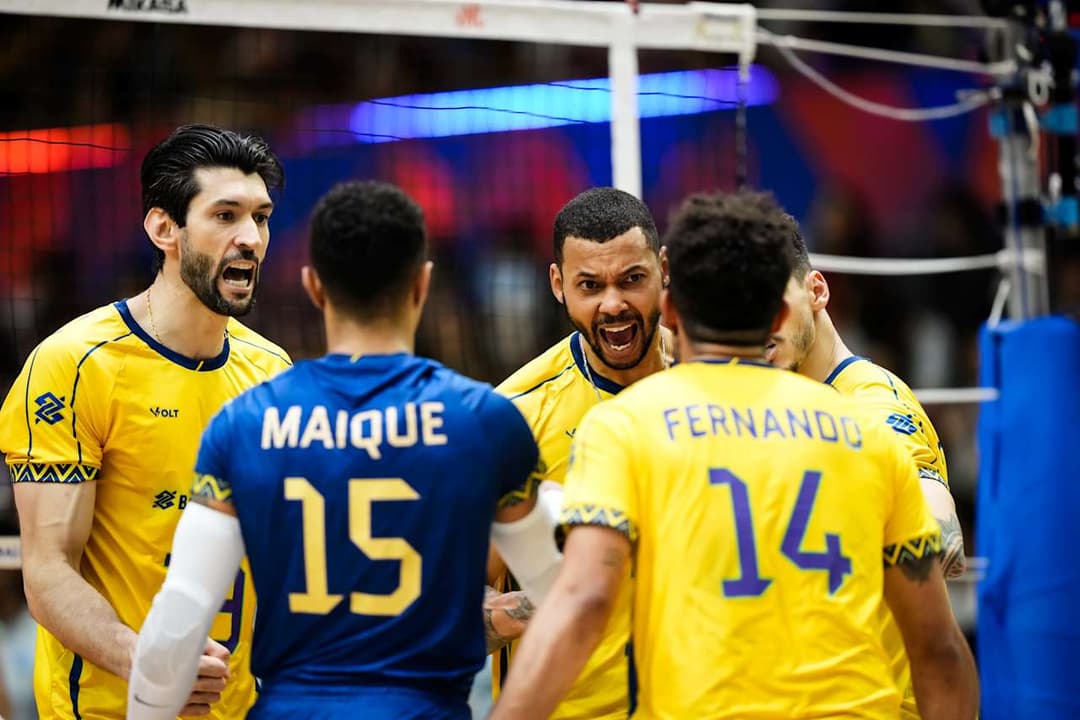 VNL masculina: Bernardinho define relacionados para enfrentar o Japão