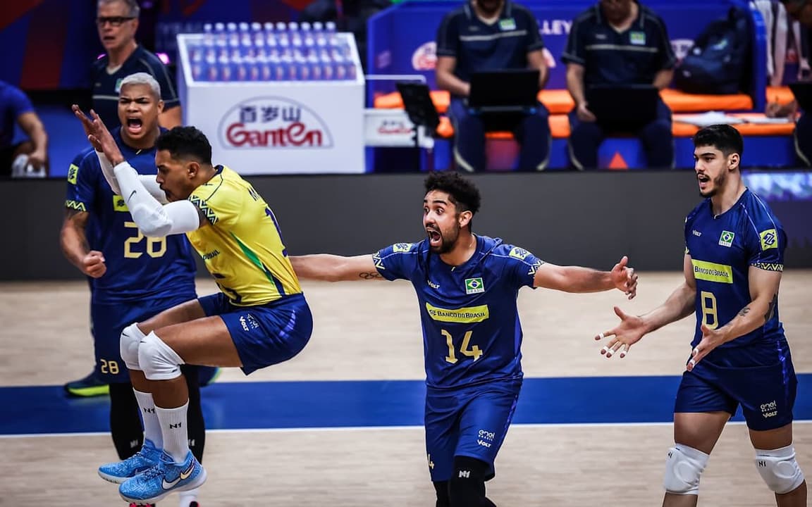 Brasil x Canadá na VNL masculina: veja horário e onde assistir