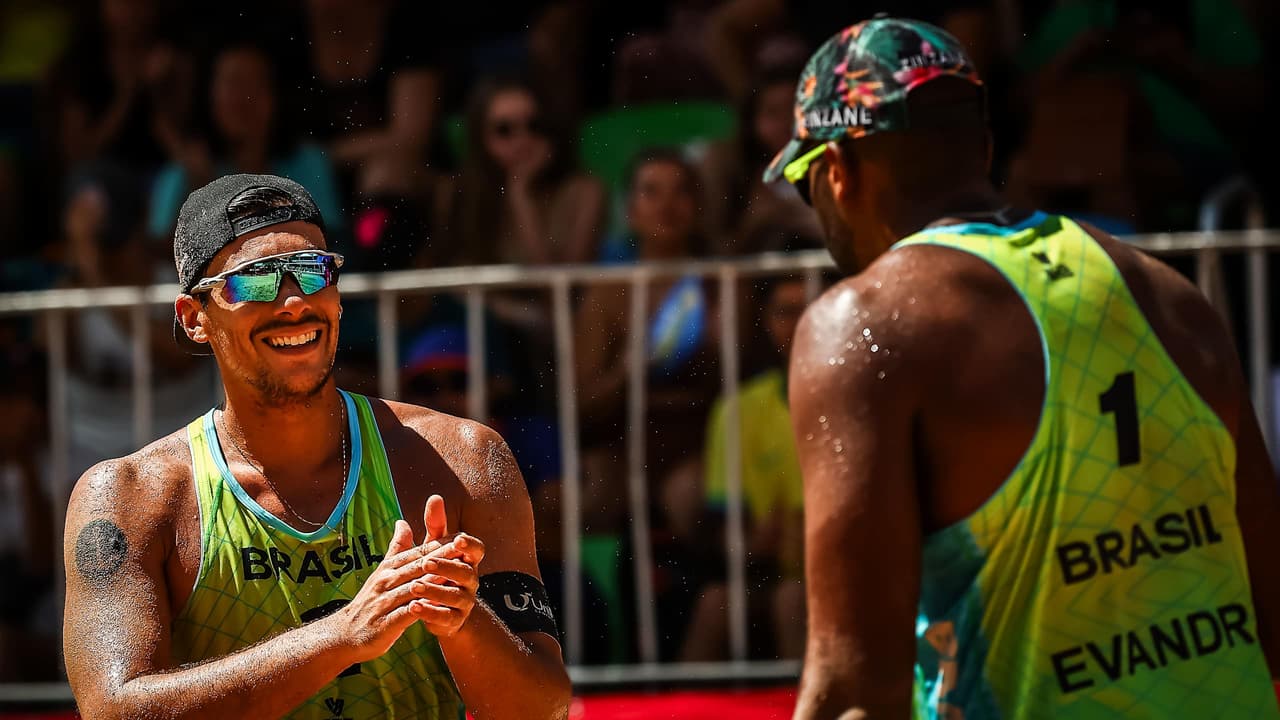 Vôlei de praia: Dupla brasileira vence em etapa da Suíça no circuito mundial