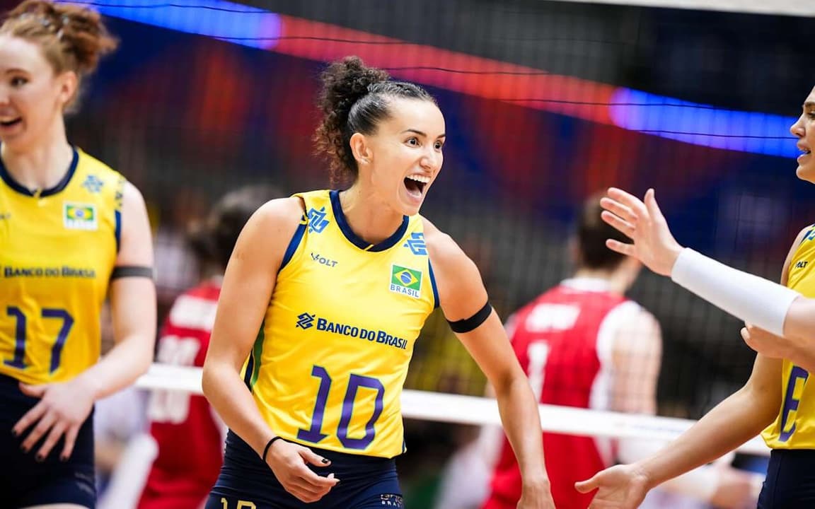 Saiba quanto Gabi Guimarães faturou pelo desempenho na VNL