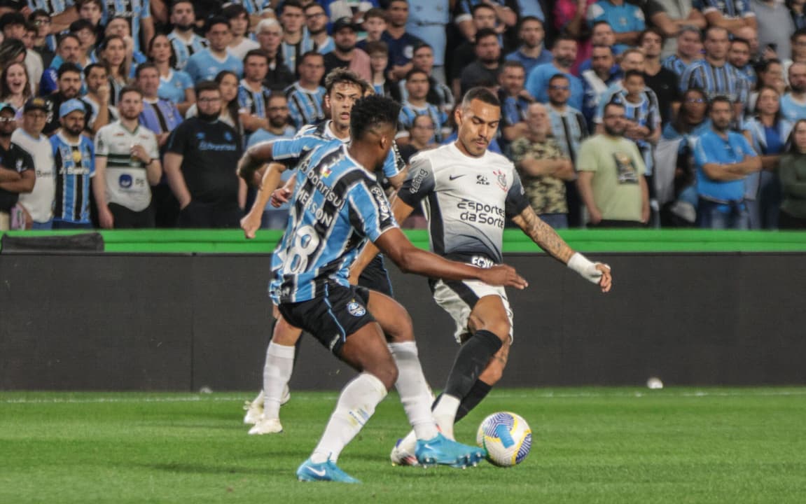 Corinthians x Grêmio no Brasileirão: retrospecto