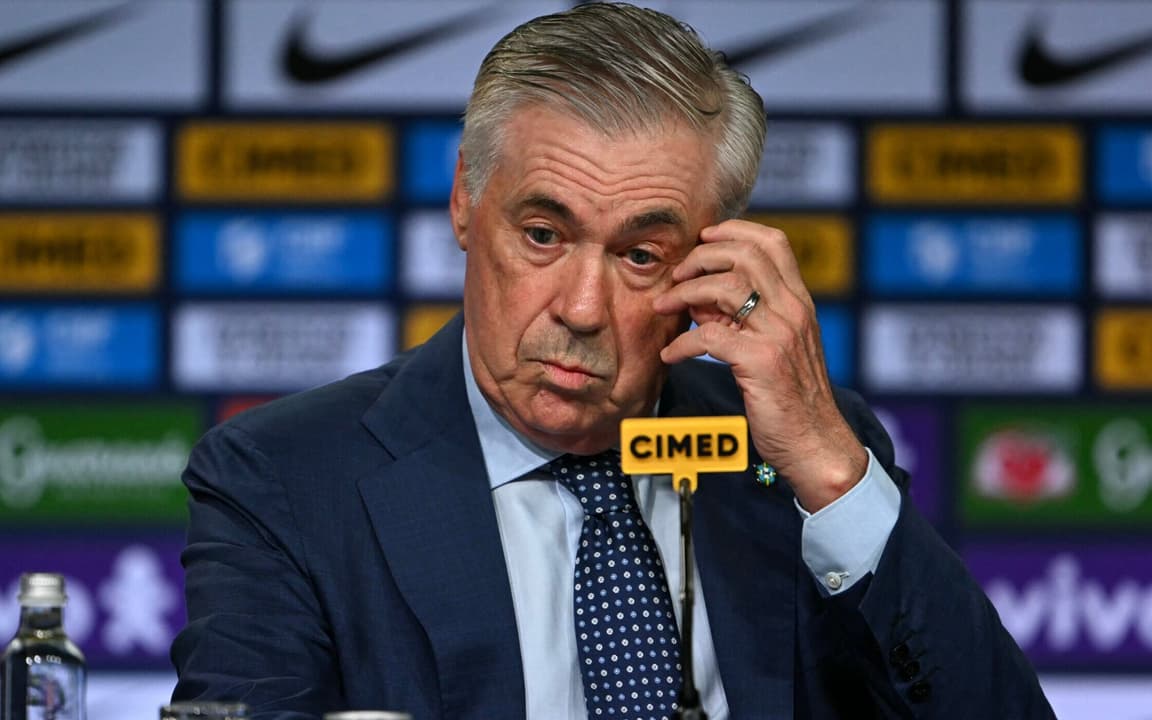 Equador x Brasil: IA crava estreia complicada para Ancelotti