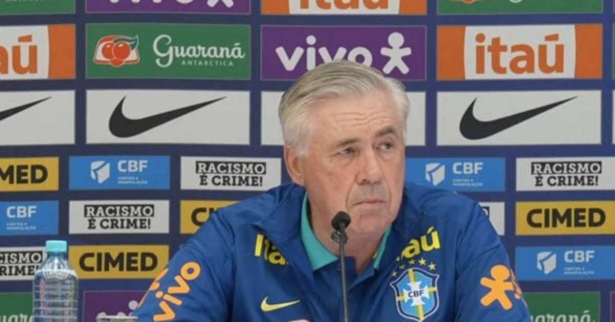 Ancelotti admite ansiedade para estreia na Seleção: 'Algo especial'