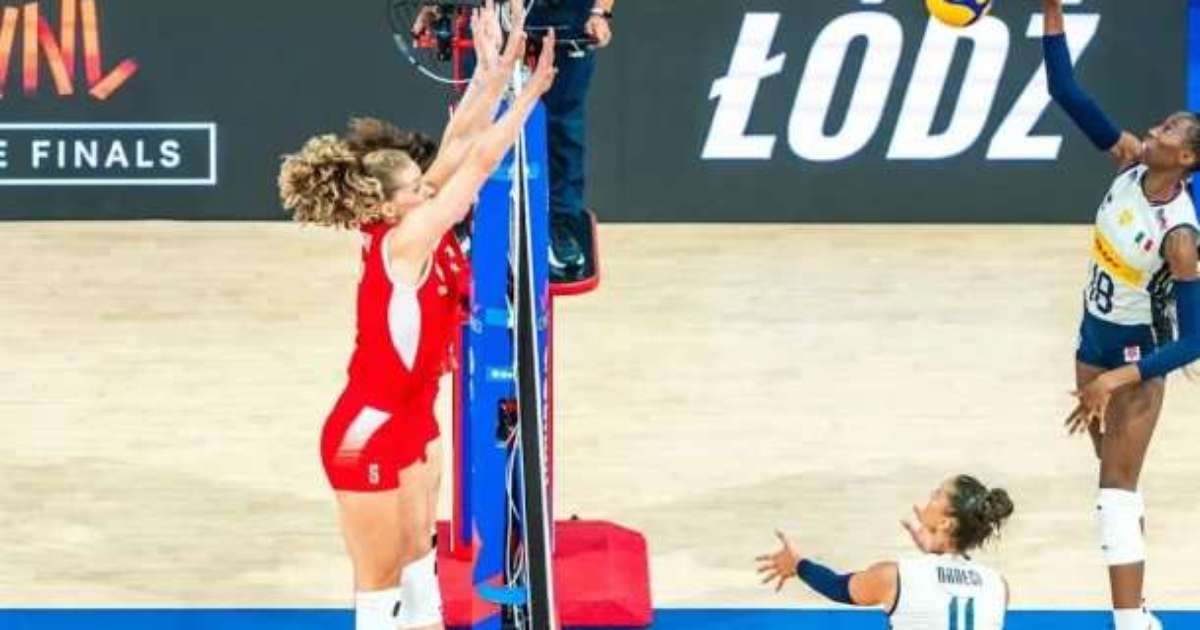 Itália atropela a Polônia e está na final da VNL Feminina