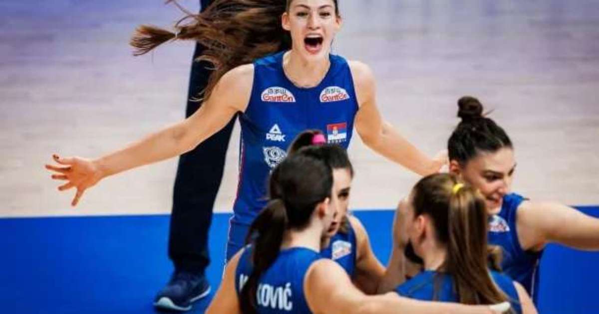 Sérvia se despede da VNL atropelando a Turquia