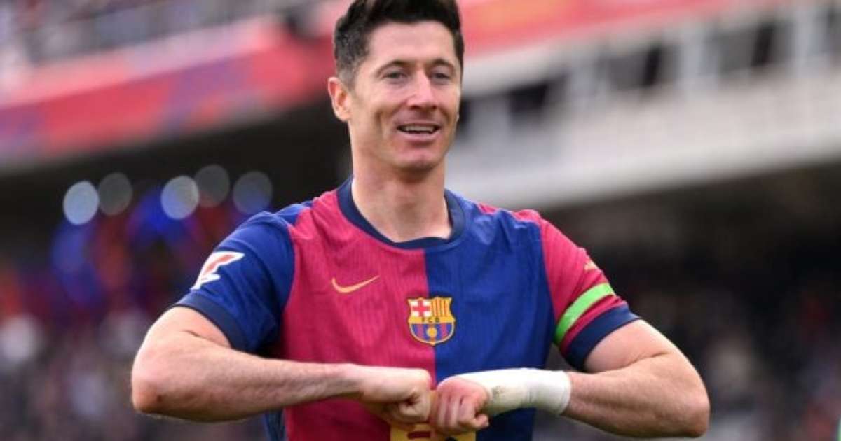 Lewandowski, do Barcelona, entra no radar de clubes da Arábia Saudita