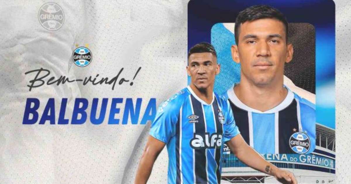 Grêmio anuncia a contratação de Balbuena