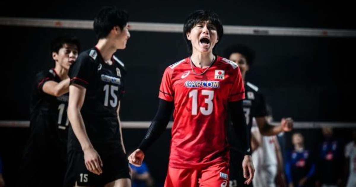 Japão mostra força e desbanca a França na VNL