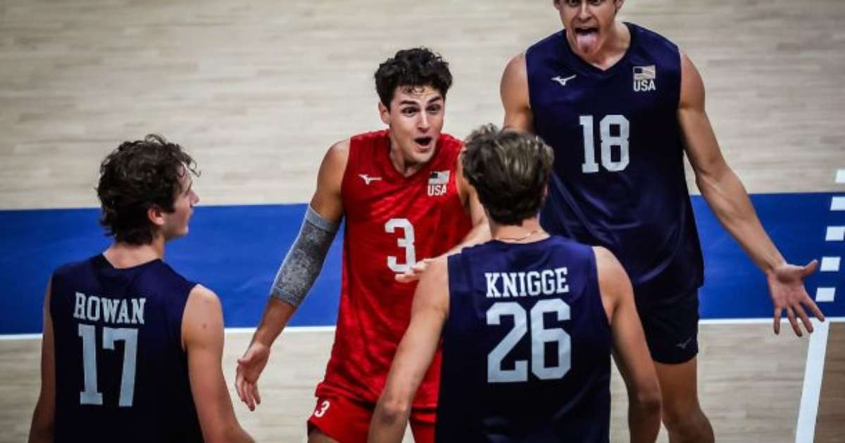 VNL masculina: Dia 2 tem viradas de Itália e Estados Unidos