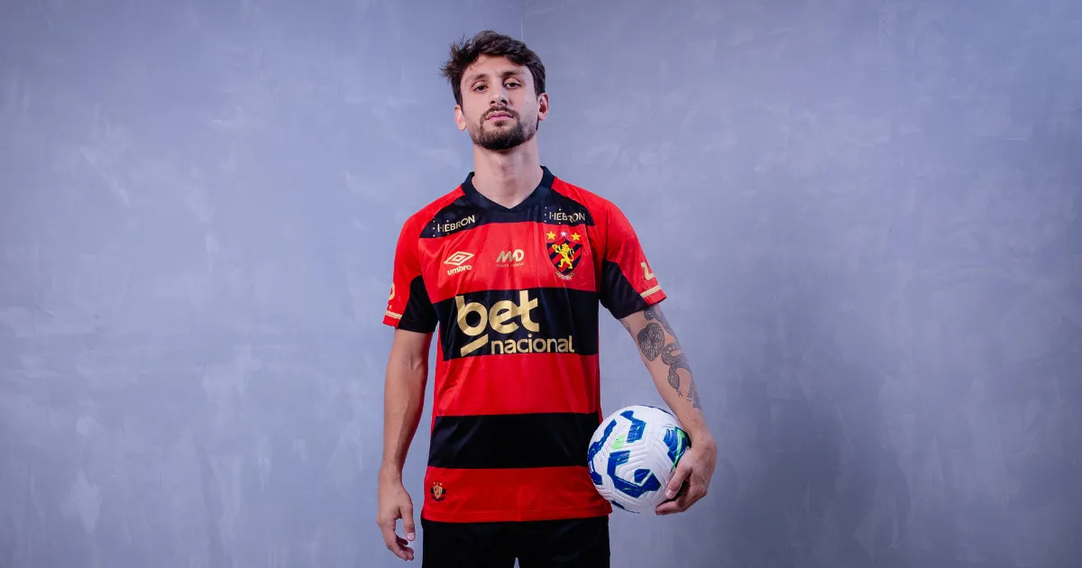 Sport anuncia volante Pedro Augusto, ex-Fortaleza, como reforço até 2026