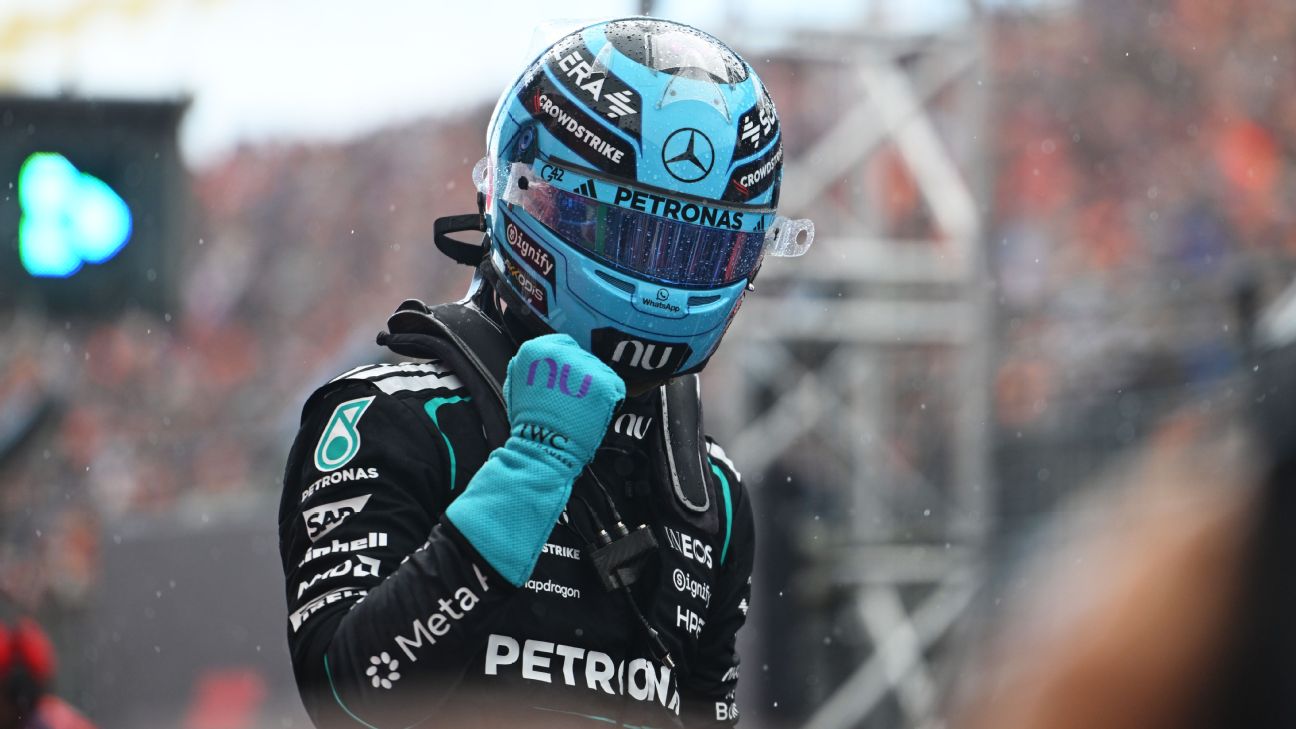 Russell domina Sprint na Holanda; Bortoleto fica em 9º