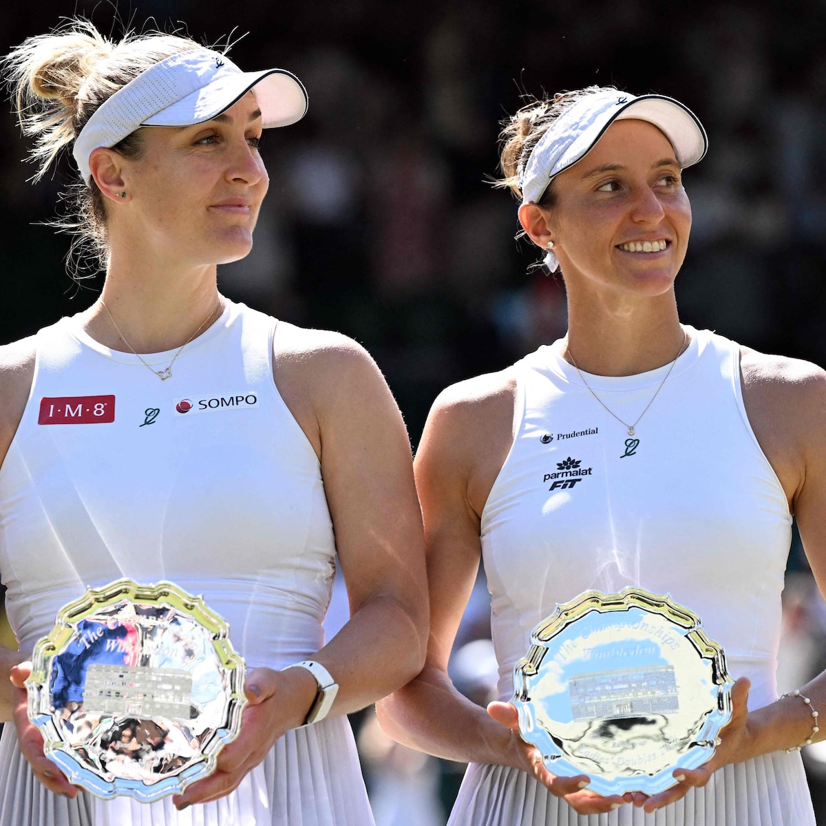 Stefani e Dabrowski ficam com o vice em Wimbledon