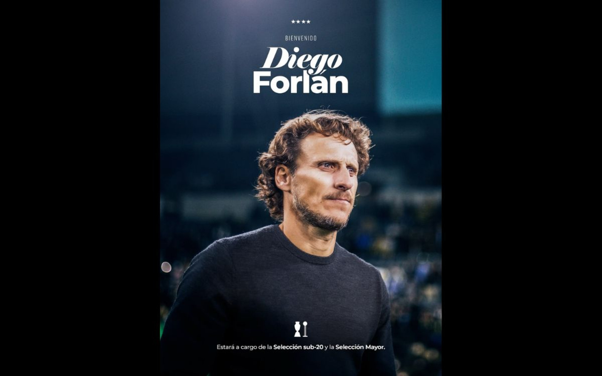 Diego Forlán é novo técnico do Uruguai — rumo a 2030