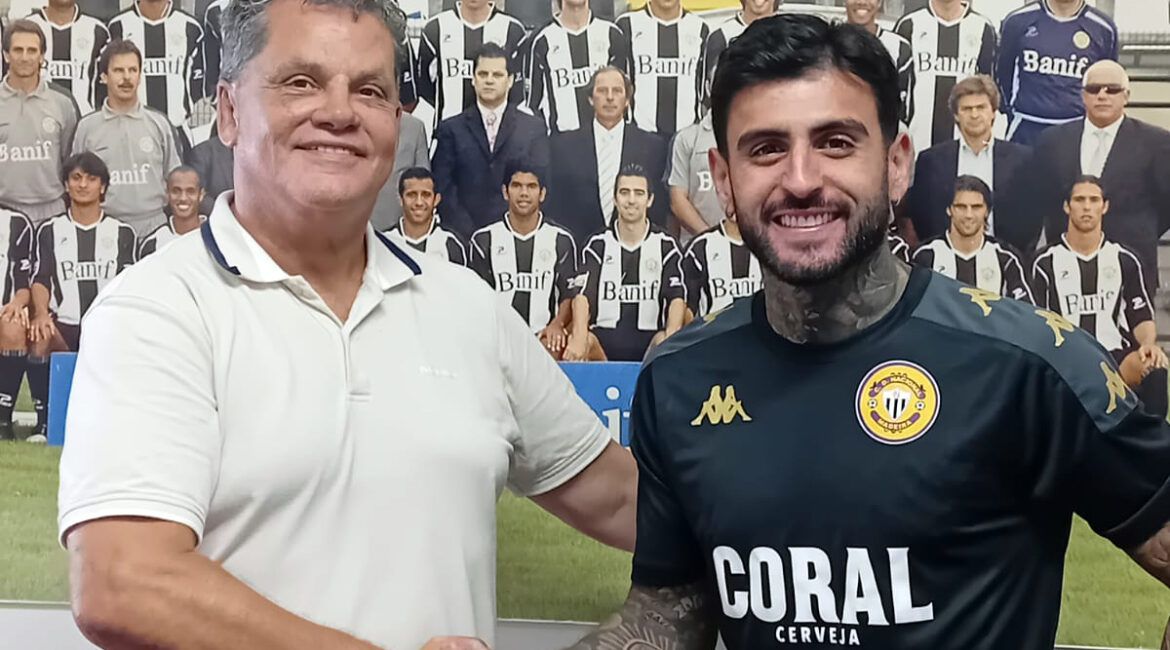 Mercado oficial: Nacional apresentou internacional jovem brasileiro