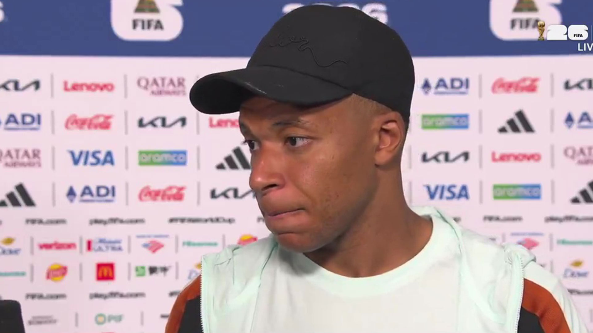 Mbappé bleeped on Fox after France's 2-0 World Cup semi loss