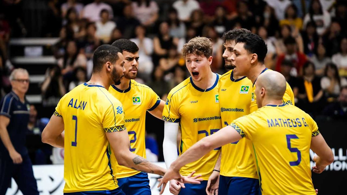 Vôlei: conheça o caminho da seleção masculina no mata-mata da VNL