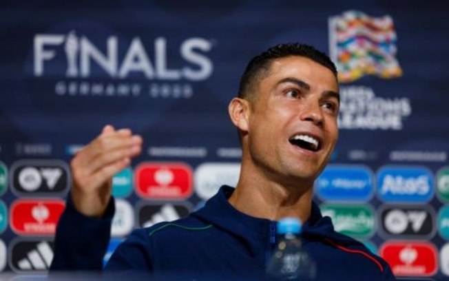 CristianoRonaldo fala sobre Yamal e final da Nations League