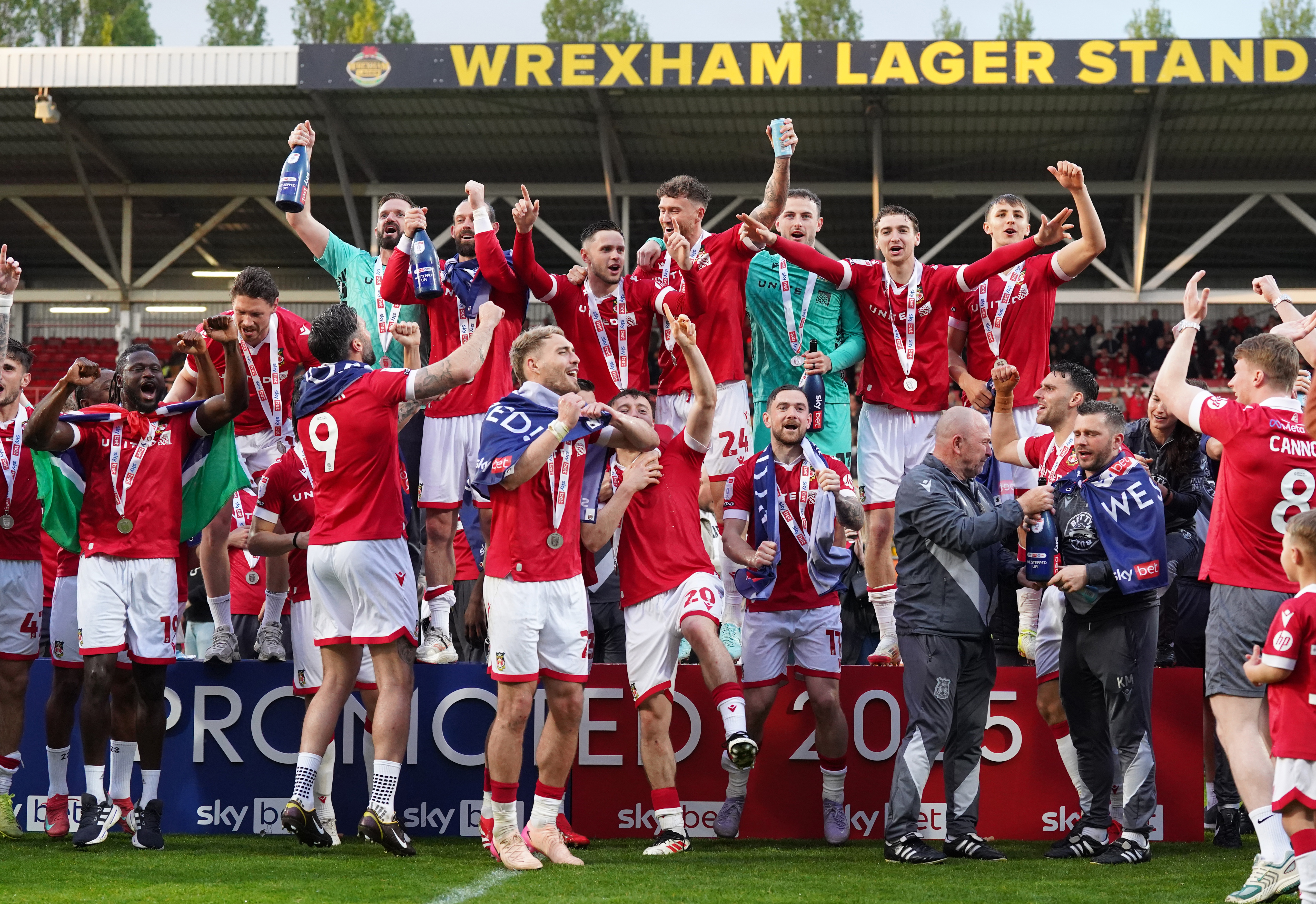 ‘I would say with the greatest respect that it’s fanciful to think about getting promoted again this season’ David Prutton on Wrexham’s Championship hopes following historic triple promotion
